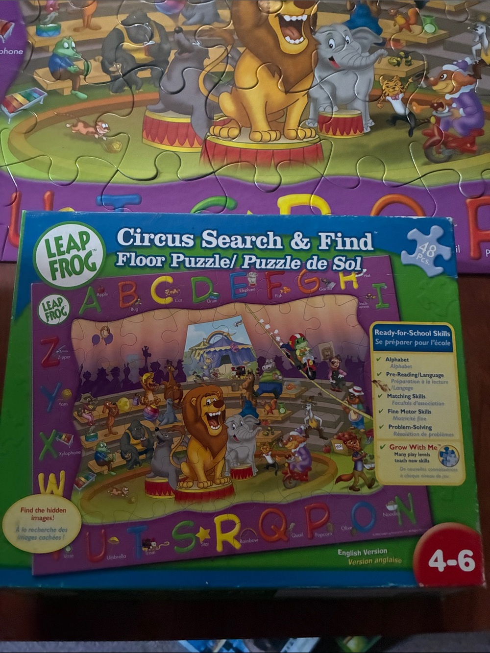 48 piece Leap Frog puzzle